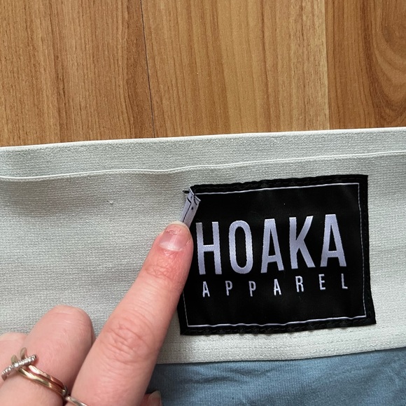 Hoaka Apparel Grey Blue Leggings - Picture 6 of 10